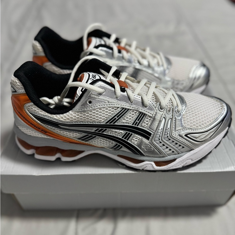 Asics Gel-Kayano 14 White Piquant Orange